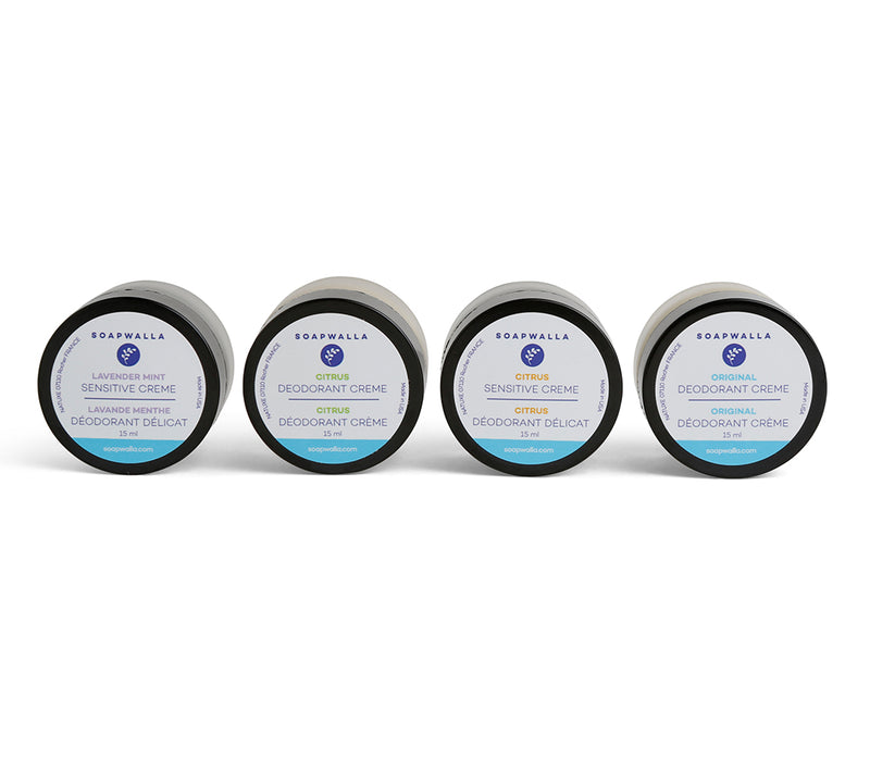 Deodorant Cream Quartet (Travel)